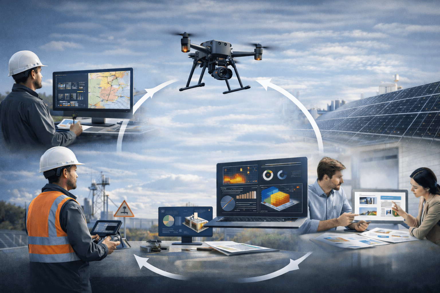 Le déroulement d’une mission drone Altiviz