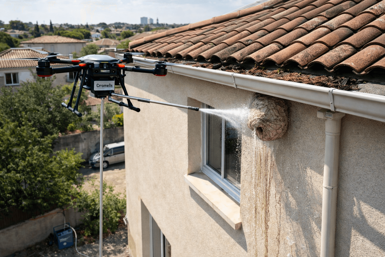 Intervention extérieure encadrée à Montpellier